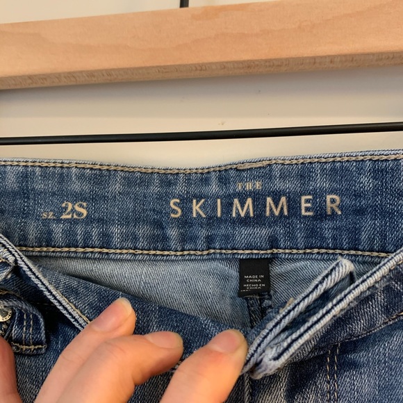 WHBM Jeans With Ankle Zipper - Picture 3 of 6